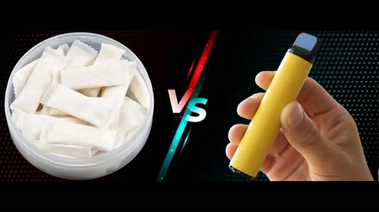 Nikotinové sáčky vs vapování elektronek: Srovnání jaké jsou výhody a nevýhody?