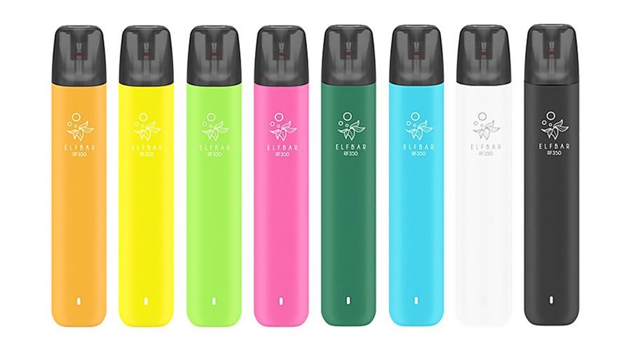 Uživatelská recenze ElfBar RF350 POD s výměnnými kapslemi, jaké má příchutě a kolik stojí